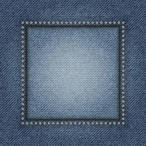 200+ Denim And Diamonds Stock Illustrations, Royalty-Free Vector ...