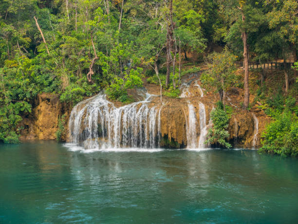 istock Sai Yok Yai waterfall beside the Kwai river 812017636