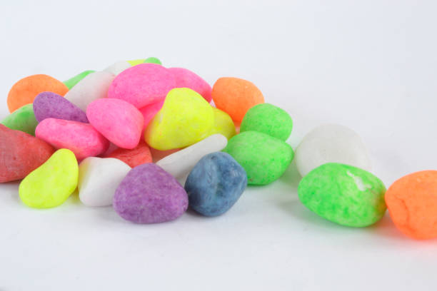 istock Color stones on the white 812019798