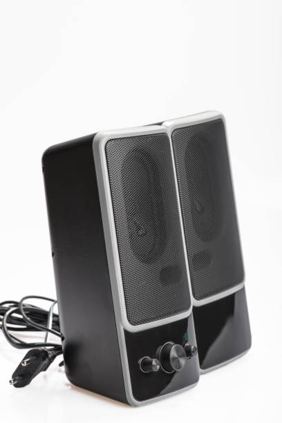 istock Audio system for mobile phones, computer and laptops with amplifier. 812031628