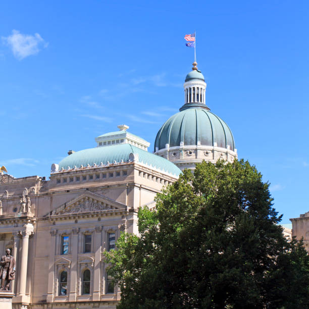 istock Dome of the Indiana capitol building 812046984