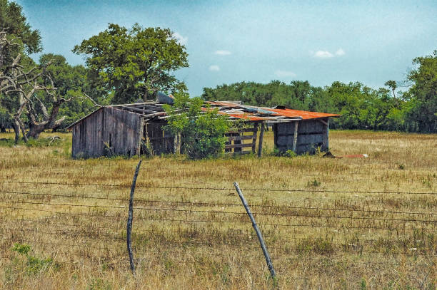 This old Barn and Shed looks like it has seen its better day and now retired to the pasture.