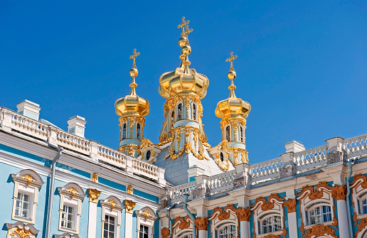 Catherine Palace in Pushkin near St.Petersburg, Russia