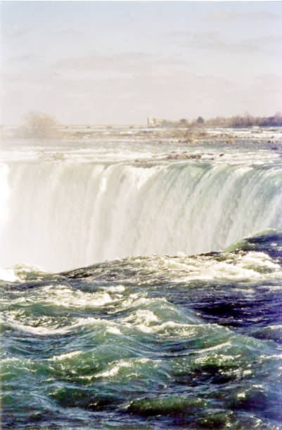 Canadian Falls  in Niagara Falls, in 2002, Canada