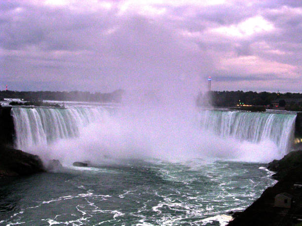 istock Niagara Canadian Falls evening 2004 812096808