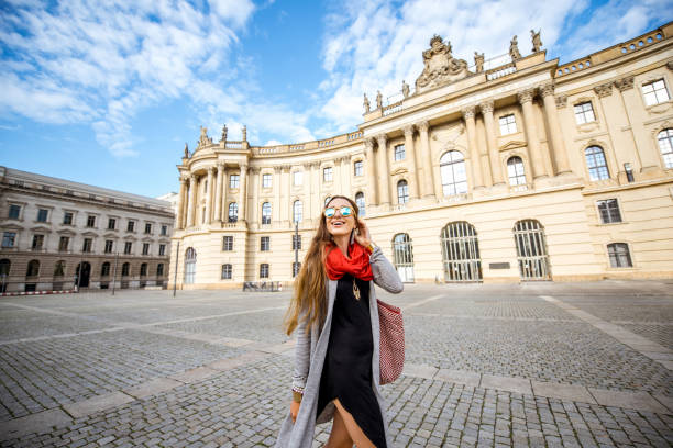 istock Woman traveling in Berlin 812110362