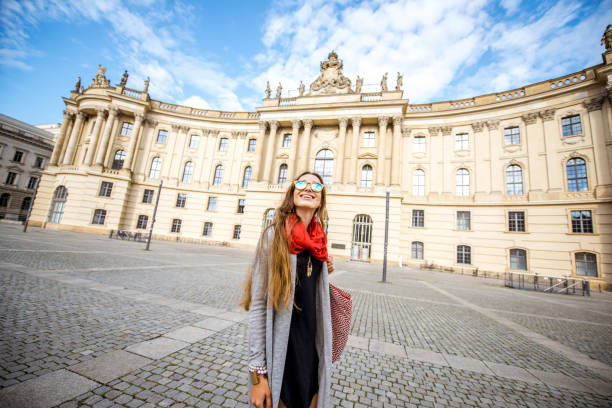istock Woman traveling in Berlin 812110396