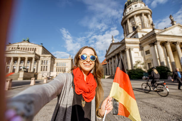 istock Woman traveling in Berlin 812110424