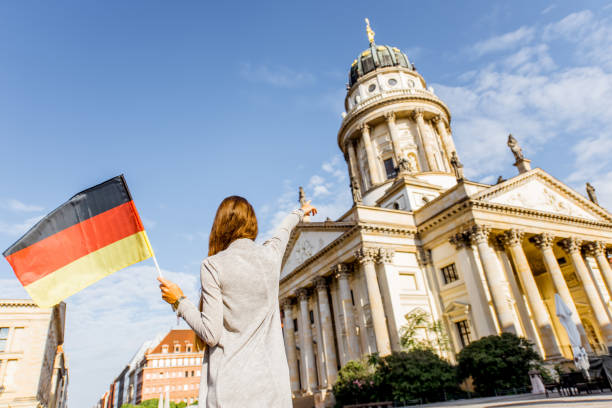 istock Woman traveling in Berlin 812110600