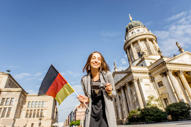 istock Woman traveling in Berlin 812110618
