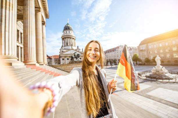 istock Woman traveling in Berlin 812112818