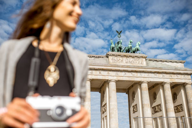 istock Woman traveling in Berlin 812112926