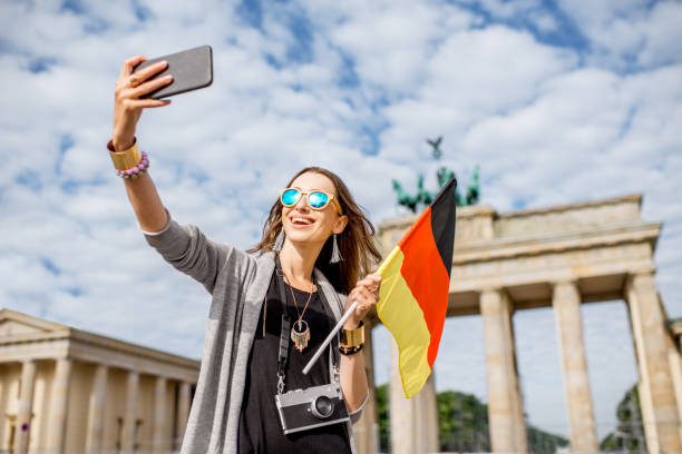 istock Woman traveling in Berlin 812112978