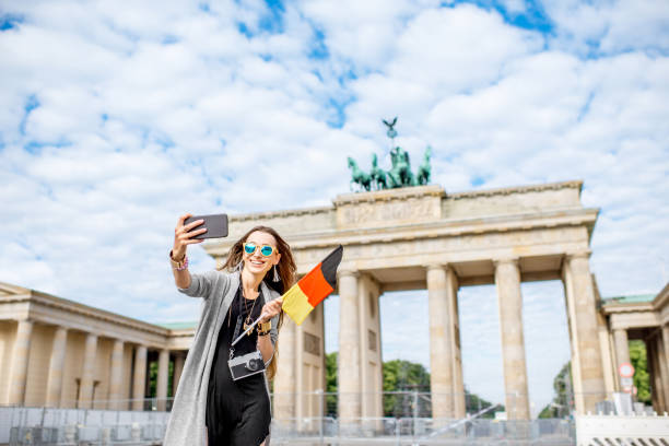 istock Woman traveling in Berlin 812112992