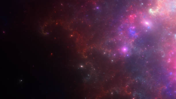 istock Abstract fractal illustration looks like galaxies 812119484