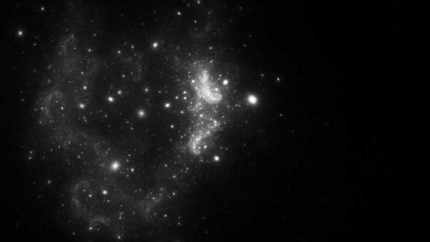 istock Abstract fractal illustration looks like galaxies 812119492