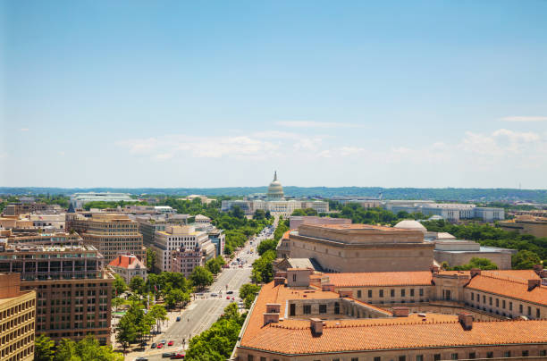istock Washington, DC city aerial view 812124564