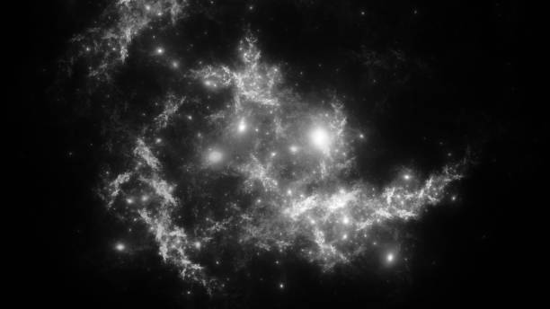 istock Abstract fractal illustration looks like galaxies 812133420