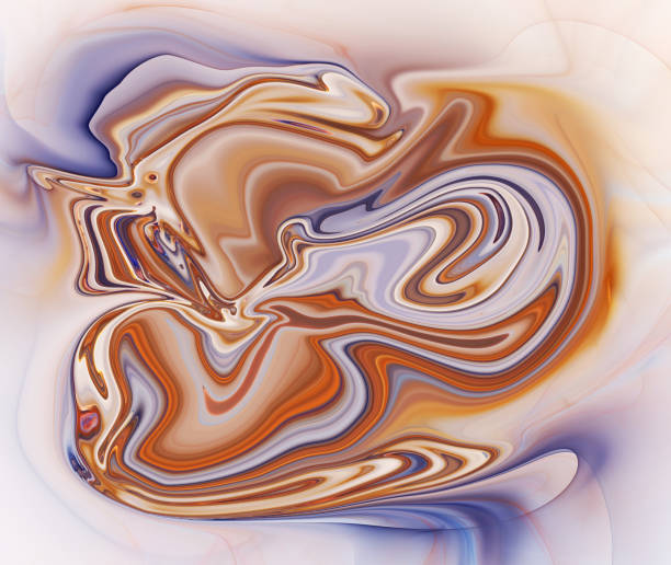 istock Colorful psychedelic liquefied background 812138876