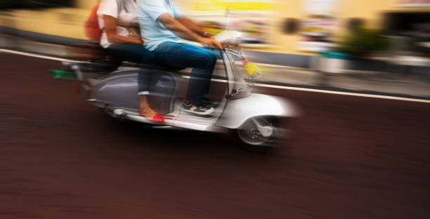 istock Vintage italian scooter 812184002