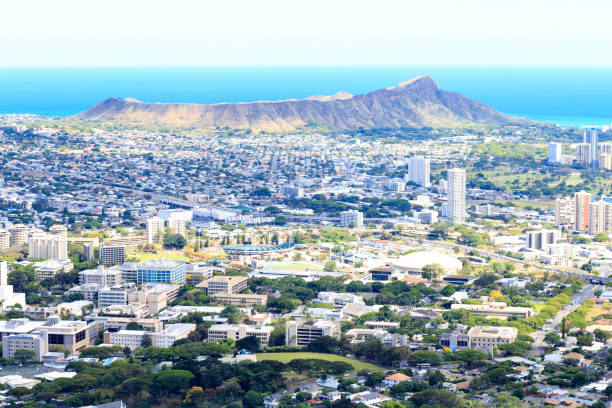 istock Honolulu City and Diamond Head 812211688