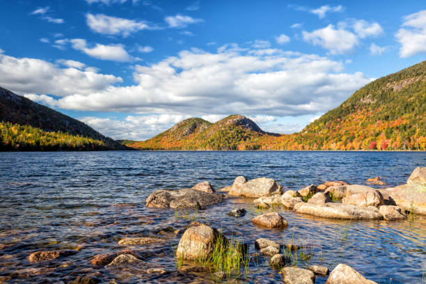 istock Jordan Pond in Acadia National Park 812214858