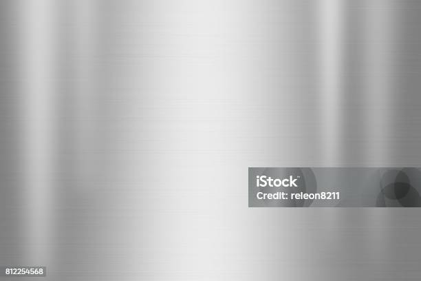 Metal Texture Background Stock Photo - Download Image Now - Textured, Metal, Silver Background