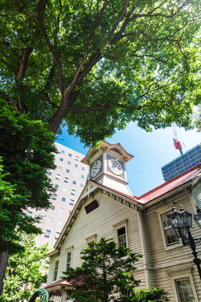 istock Clock Tower in Sapporo Hokkaido Japan 812256826