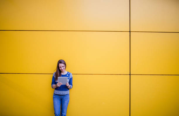 istock Woman by the shopping mall 812266902