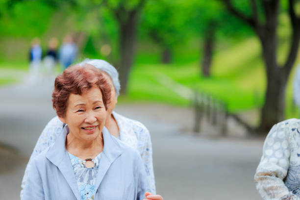 istock Japanese elderly women travel 812295650
