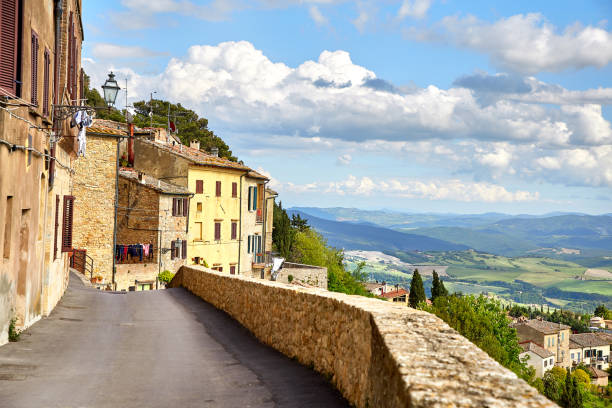 istock Panoramic view of Volterra city 812324752