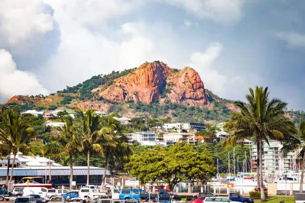 Castle Hill. A mountain in tropical Townsville City Queensland Australia