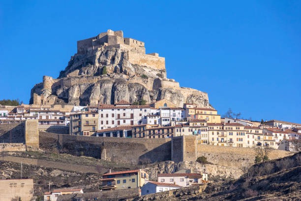 Beautiful mountain village Morella, Spain