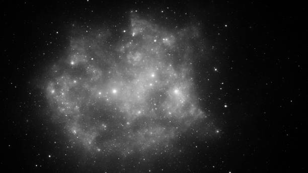 istock Abstract fractal illustration looks like galaxies 812356212