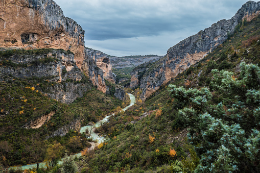 River Vero in Guara mountain range, Huesca