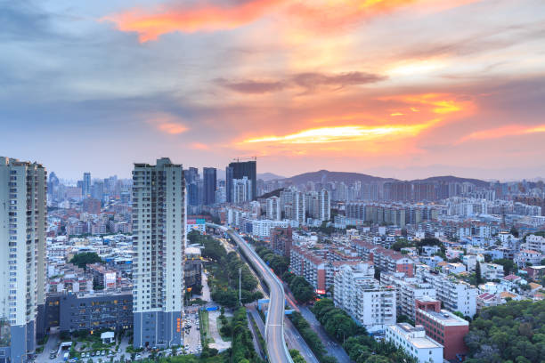 istock Xiamen East Mountain Villa Sunset 812371244