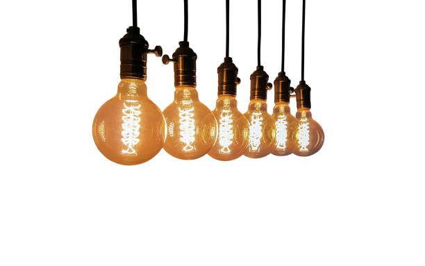 istock Group of Incandescent bulbs 812392494