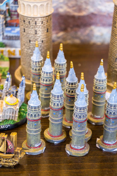 istock Models of  the Galata Tower 812395436
