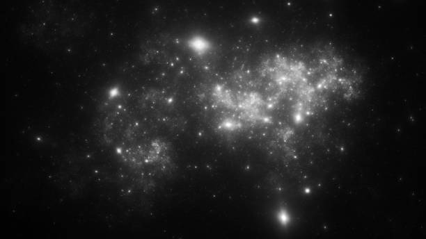 istock Abstract fractal illustration looks like galaxies 812404858