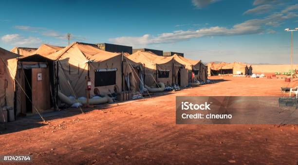 Marine Military Camp Stock Photo - Download Image Now - Camping, Tent, Military