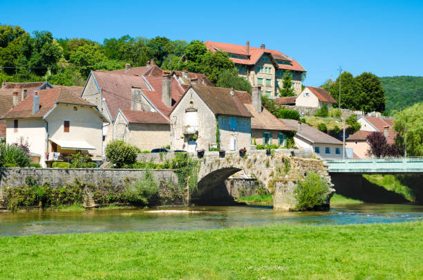 istock town in France 812425978