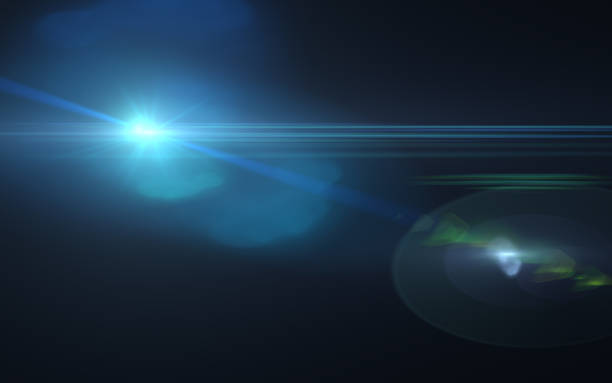 istock abstract thick lens flare light over black background 812473426