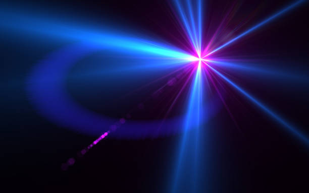 istock Star with abstract lens flare 812478368