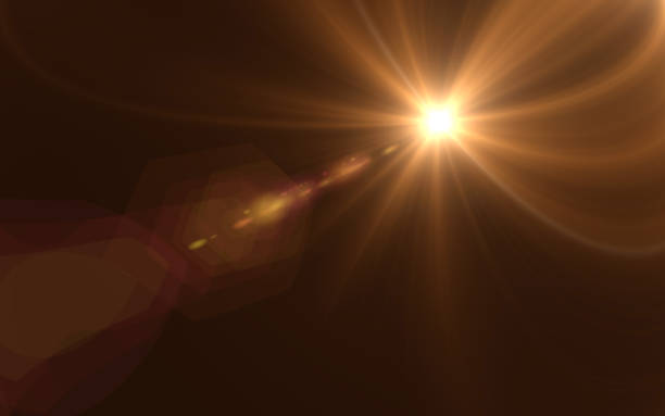 istock abstract burst lens flare light over black background 812478646