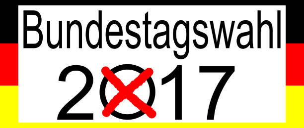 Elections in Germany 2017 – Bundestag Election elections in germany 2017 on white background alternative for germany photos stock pictures, royalty-free photos & images