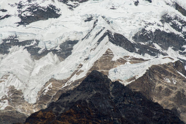 istock Texture of mountain with snow 812520732