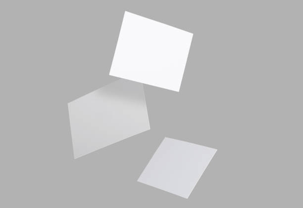 istock Flying business cards 812530844