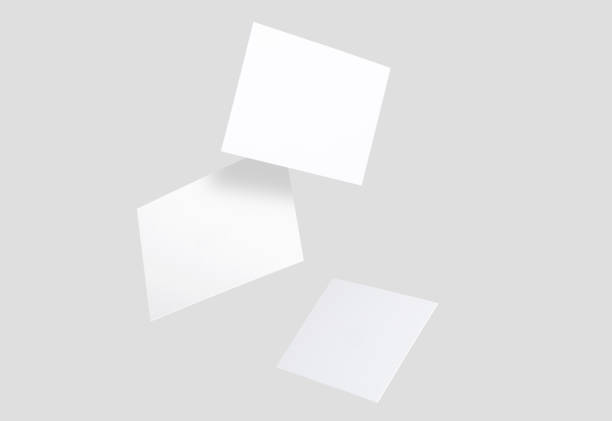 istock Flying business cards 812531522