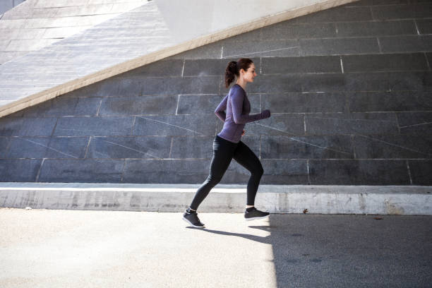 istock Woman getting fit in the city 812574622