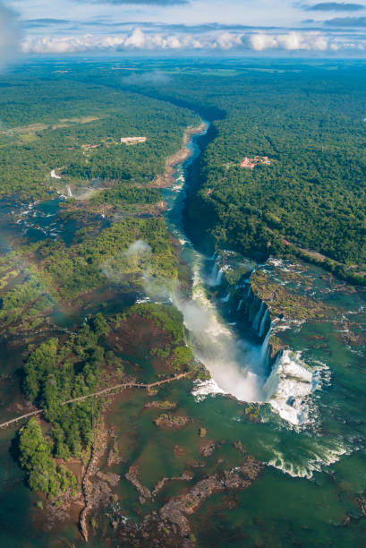 istock Iguazu falls in a cloudy day 812579034